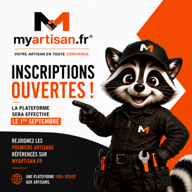 MyArtisan.fr®, plateforme mettant en relation les particuliers avec des artisans de confiance partout en France. MyArtisan.fr®, plateforme mettant en relation les particuliers avec des artisans de confiance partout en France.
